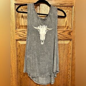 Western tank top